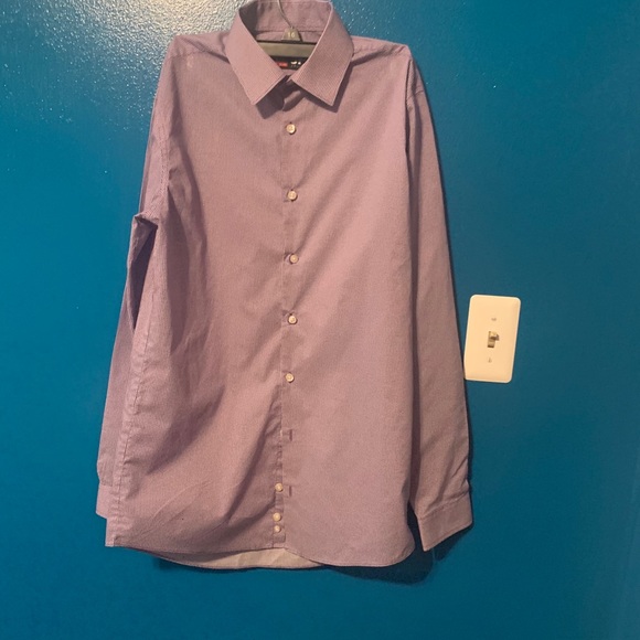 Men’s J Ferrar purple dress shirt - Picture 3 of 9